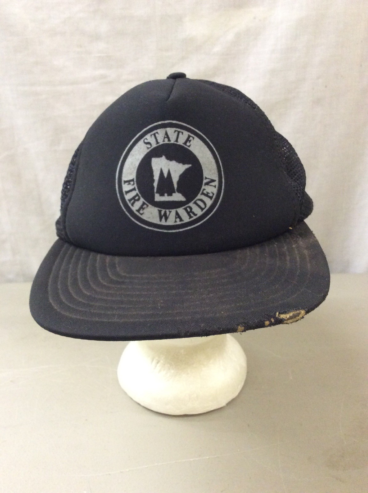 Vintage State Fire Warden Mn Mesh Snapback Trucker Baseball Cap  