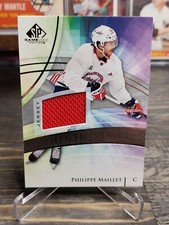 2020-21 SP Game Used Silver #187 Philippe Maillet RC JERSEY RELIC ROOKIE