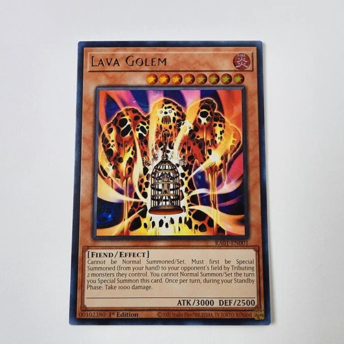 Lava Golem -  RA01-EN001 - Ultra Rare - NM - 1st Ed - Yugioh TCG