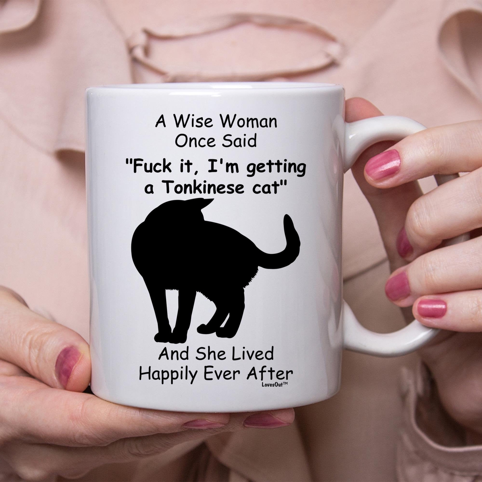 Funny Tonkinese Cat Gift For Women White Coffee Mug Coffee Cup