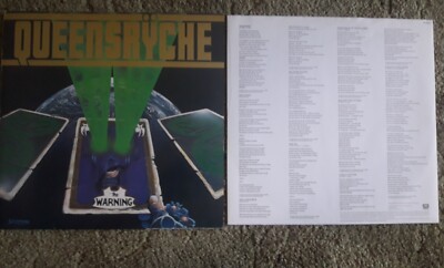 Queensryche The warning Vinyl 1984 EMI Texte Fotos