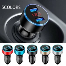 Fast Car Charger USB Charger Socket Adapter 2-Port Adapter Car Accessories Safe