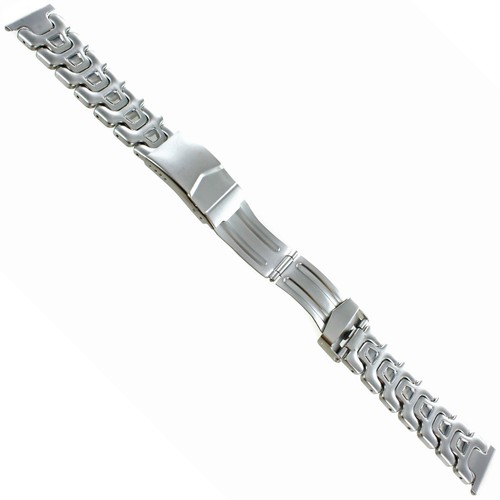 20mm Speidel Hirsch Stainless Steel Security Clasp Solid Mens Watchband 1712/713 - Picture 6 of 7
