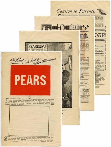 PEARS SOAP c1900 ADVERTISING LEAFLET COLOUR BLIND TEST - Picture 2 of 4