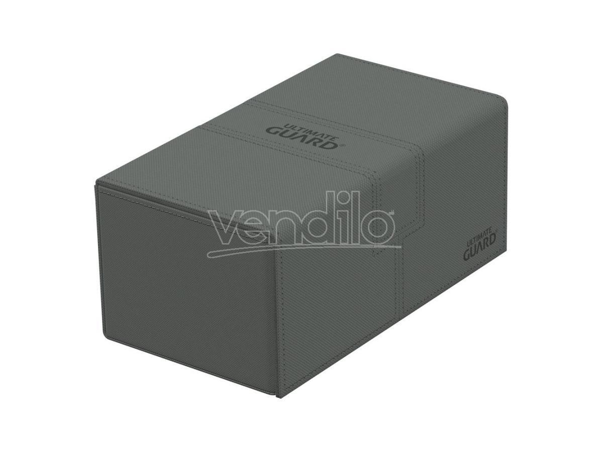 Ultimate Guard Twin Flip`n`Tray 200+ XenoSkin Monocolor Grey Ultimate Guard