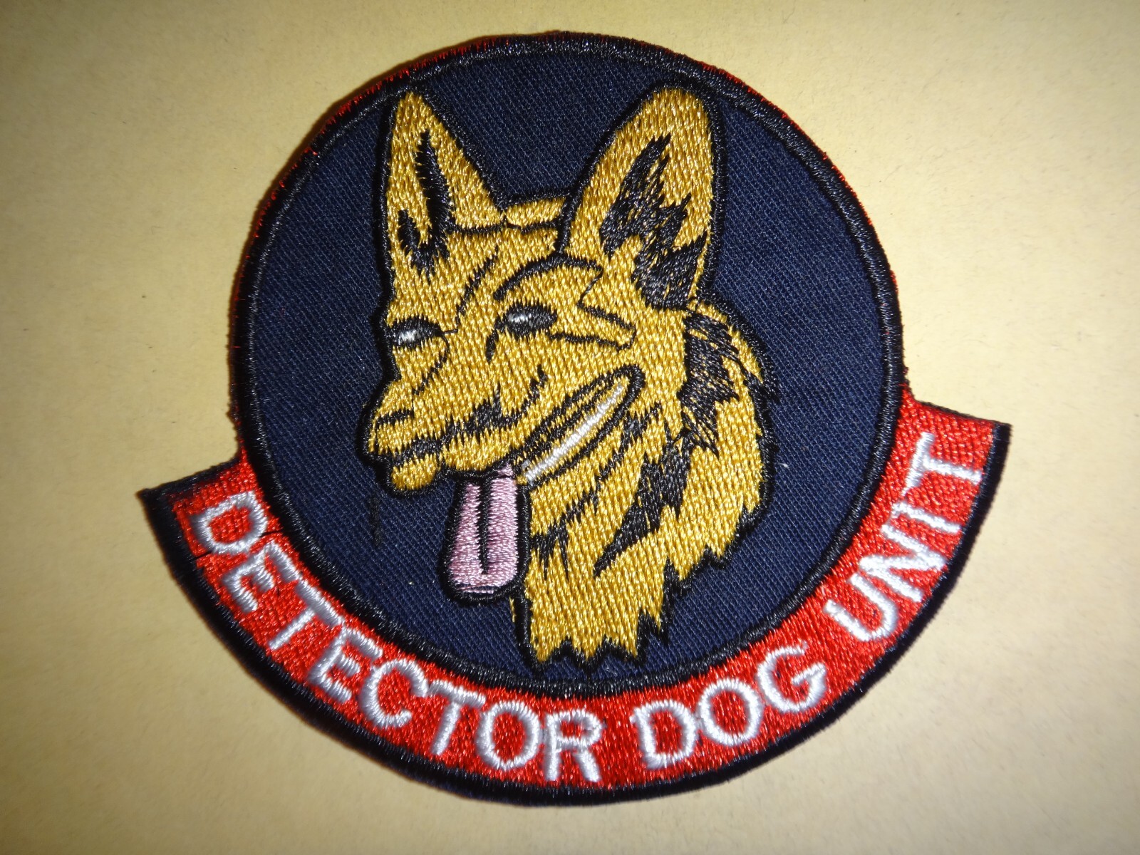 US Military DETECTOR DOG UNIT Vietnam War Patch