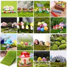 Miniature Ornament Figurines Fairy Garden Accessories Lawn Dollhouse Craft Decor