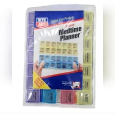 Rite Aide Dosage Care Products Deluxe Medtime Planner Sealed