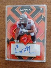 Cody Mauch 2023 Wild Card Auto Mania SSP  #/10 R Rookie Holo X Auto Rare Gem 
