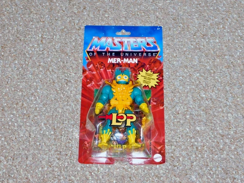 2021 Mattel Masters of the Universe Origins Mer-Man LOP MOC Brand New MOTU