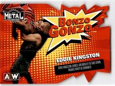 2022 SkyBox Metal Universe AEW #BG-19 Eddie Kingston Bonzo Gonzo