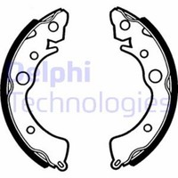 Delphi Bremsbackensatz Bremsbacken Hinten FüR Honda CRX III EH EG Rover 200