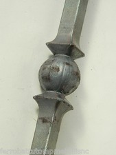 paletto in ferro battuto forgiato per grate recinzioni inferiate EU.11.002LQ12