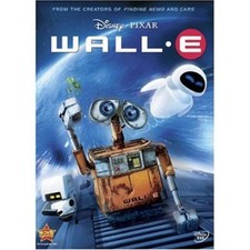 Wall E DVD 2008 the MOVIE DISNEY PIXAR WALLE ROBOT Ben Burtt Jeff Garlin cartoon