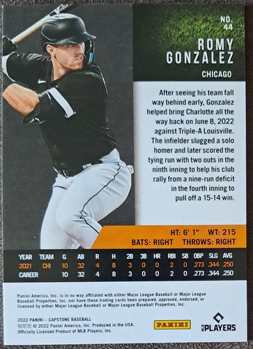 2022 Panini Capstone Baseball GOLD Variants Pick Your Card! - Foto 22 di 84
