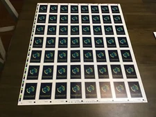 Won-Door Corporation Playing Cards Uncut Sheet printed by USPC in Cincinnati 