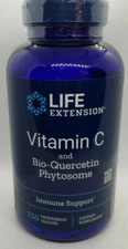Life Extension Vitamin C and Bio-Quercetin Phytosome, 250 vegetarian tablets