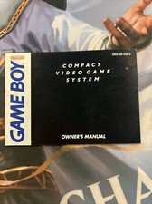 Nintendo Game Boy System DMG-GB-USA-5 Instruction Booklet Manual Only Authentic