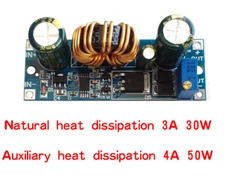Automatic Step-up and Down Power Supply Module Voltage Regulator 5.5-30V