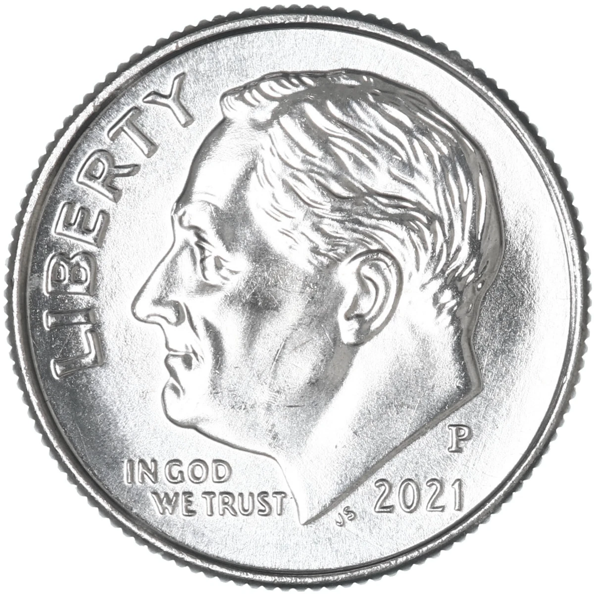 2005P 10C Satin Finish, FB (Special Strike) Roosevelt Dime