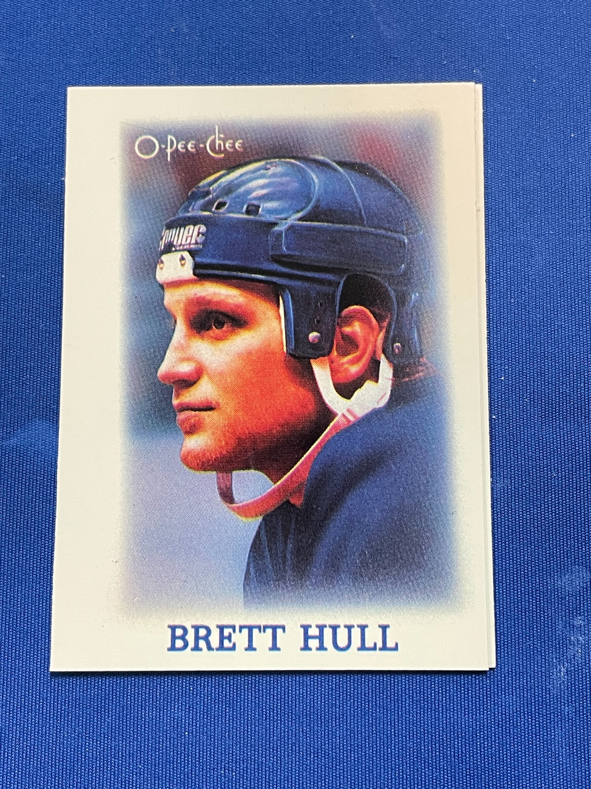 1988 O-Pee-Chee BRETT HULL #16 St Louis Blues @QG23