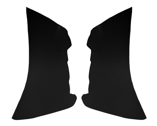 Front Insert Door Panel Leather Synthetic for Honda Civic Sedan 12-15 Black - Picture 6 of 11
