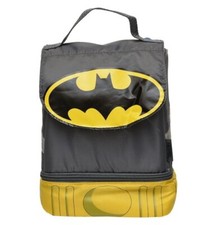 Batman Kit de Almuerzo Doble Compartimento Termo con Capa NUEVO