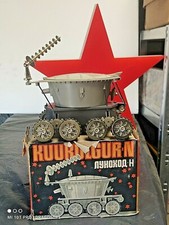 VINTAGE SPACE TOY MOONROVER 'LUNOKHOD' NORMA SOVIET RUSSIA CCCP BATT. OPER.WORKS
