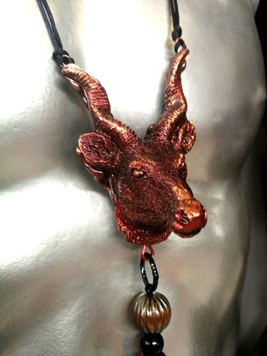 segno zodiacale bigiotteria gioiello pendente collana amuleto magico capricorno - Picture 8 of 24
