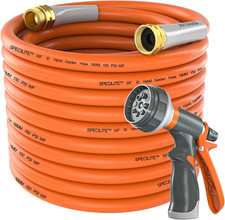 Garden Water Hose 75 Ft X 5/8 in Heavy Duty, Flexible and Lightweight, Burst 600