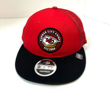 Kansas City Chiefs NFL NE Low Profile 2-Tone Trucker Snapback Hat Red