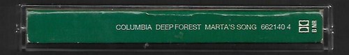 Deep Forest Marta's Song CASSETTE SINGLE Electronic Ambient - Picture 4 of 6