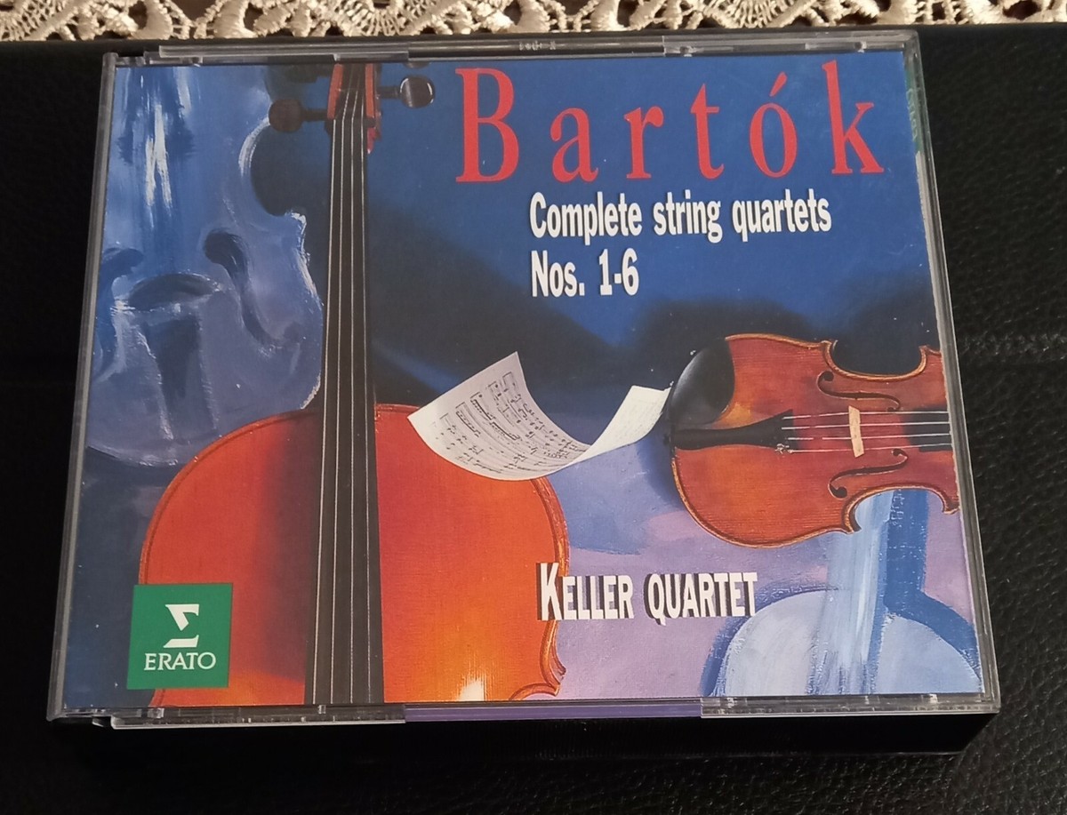 Bartok: Complete String Quartets Nos. 1-6 Keller 2CDs BOX ERATO