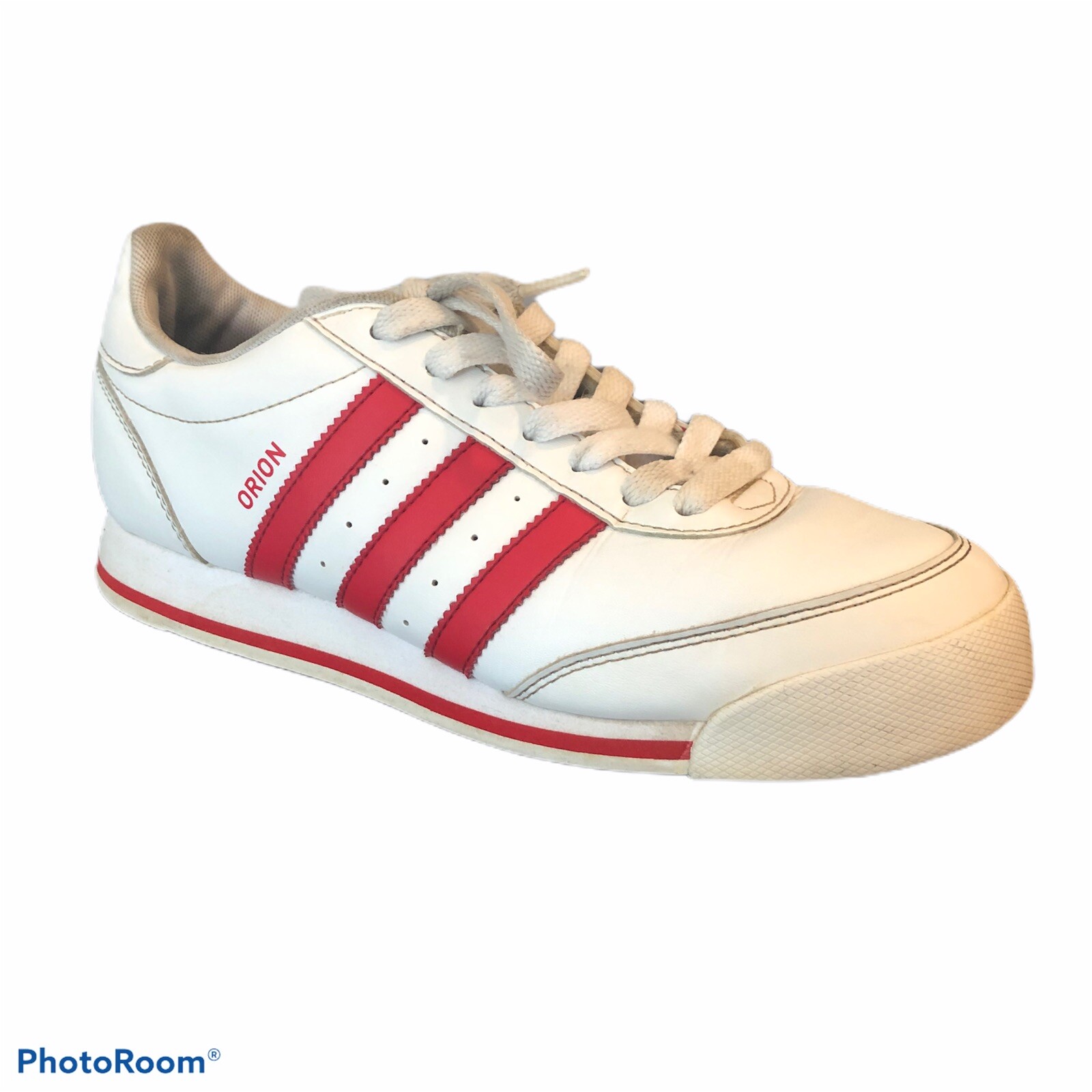 Leather Trefoil Shoes Sneakers EUC 