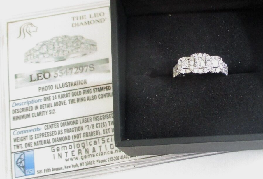 14k Ring Leo Schachter Diamond Rings THE LEO First Light Diamond