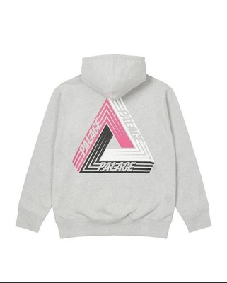 PALACE SKATEBOARDS TRI-DART HOOD GREY MARL SIZE XXL 2XL ULTIMO 