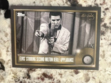 2022 TOPPS ELVIS PRESLEY THE KING ROCK ROLL CARD #16 2nd MILTON BERLE APPEARANCE