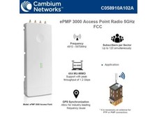Cambium Networks - C058910A102A - Cambium ePMP 3000 4910-5970MHz 4x4 MU-MIMO 1.2