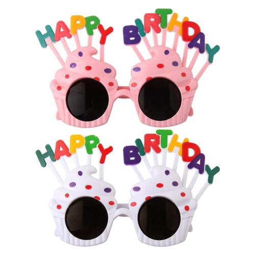 Novelty Happy Birthday Glasses Birthday Sunglasses for  Supplies Costume - Picture 1 of 15