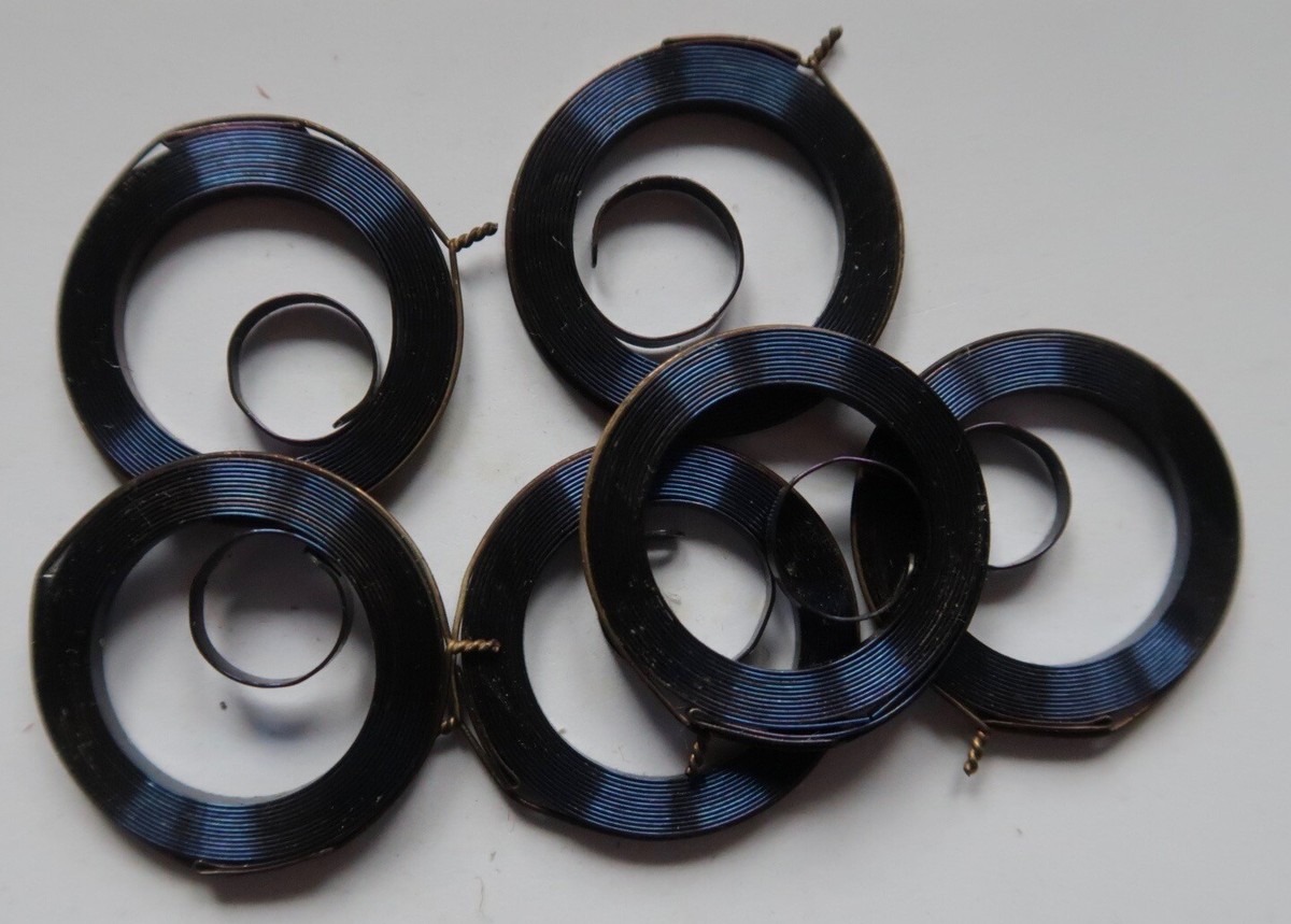 Ressort De Barillet Pour Montres - Hauteur 1.8mm, Diamètre 17mm - Neuf Tena Butty
