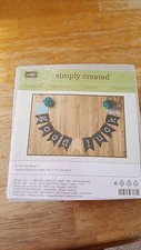Stampin' Up Simply Created Chalkboard Banner Kit RETIRED 