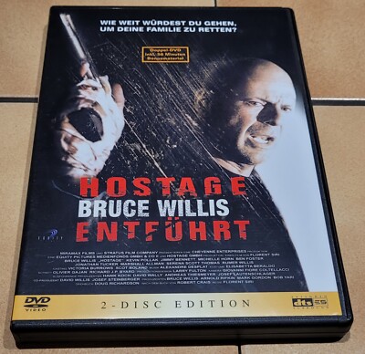 Hostage - Entführt auf 2 DVD's Wie neu
