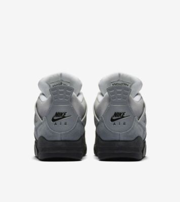 jordan 4 grey and lime green