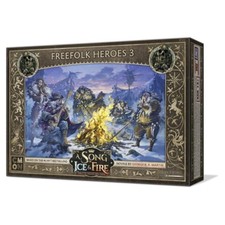 A Song of Fire  Ice Miniatures Game: Free Folk Heroes 3 Expansion Set SIF415