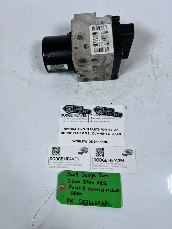 OEM 2009 Dodge Ram 2500 3500 ABS Pump & Control Module 5536624AP - Image 4 of 4