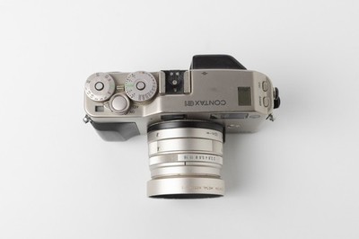 Contax G1 35mm Rangefinder Film Camera Body w/ Carl Zeiss 45mm F2
