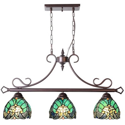 Tiffany Pool Table Lights Billiard Light Stained Glass Island Lighting