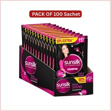 Sunsilk Basic Clean Black Formula Shampoo 5.5ml 100 Sachet for Mens & Womens