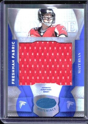2008 Leaf Certified Materials * Matt Ryan * Card #219 * RELIC MIRROR BLUE #'d/50