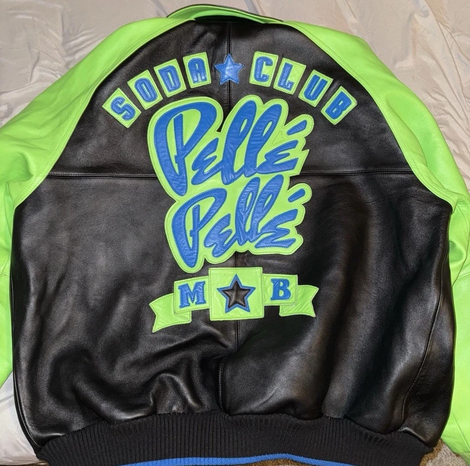 Pelle Pelle Soda Club Chaqueta Cuero Precio Original $1,400 “bastante negociable” Foto 4 de 4